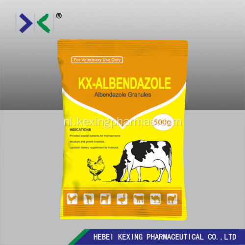 Dierlijke Albendazole-korrels Geneesmiddel